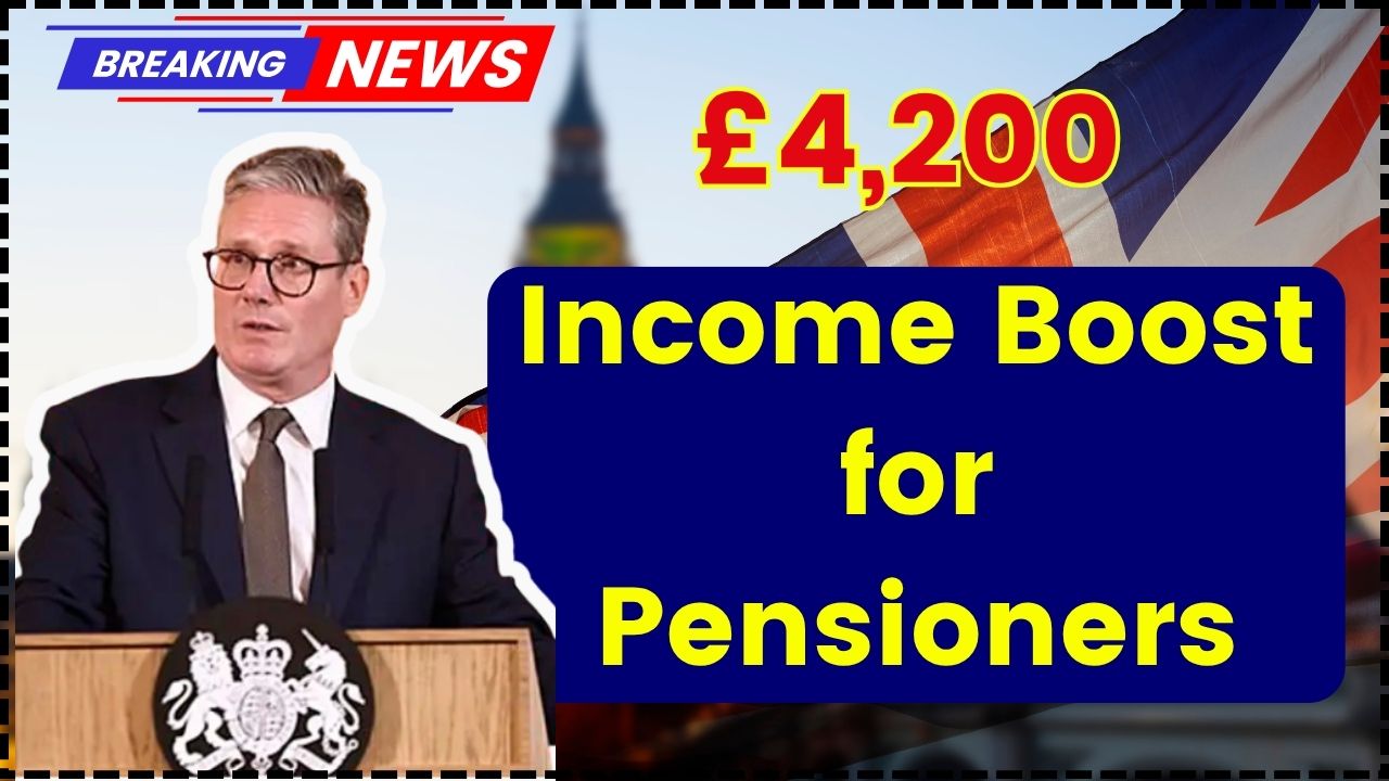 £4,200 Income Boost for Pensioners