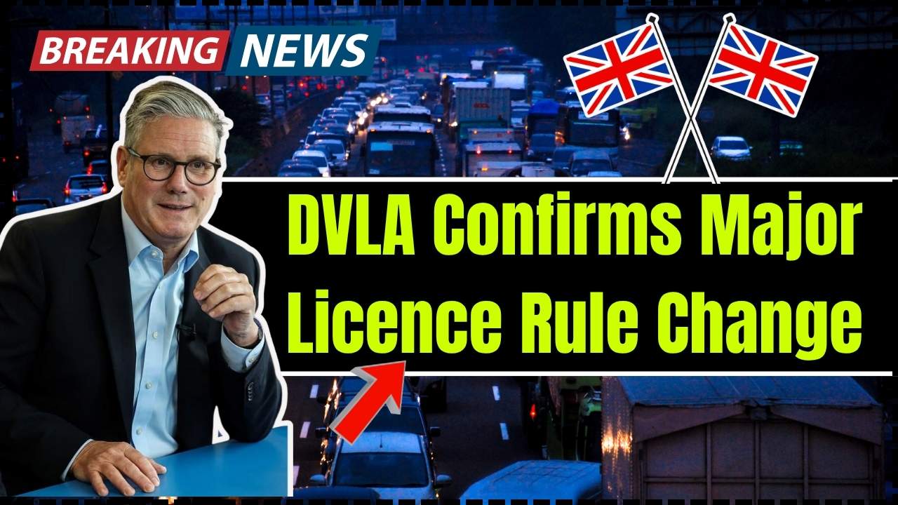 DVLA Confirms Major Licence Rule Change for Drivers Aged 57+ Across the UK