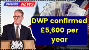 DWP confirmed £5,600 per year