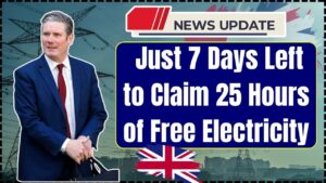Just 7 Days Left to Claim 25 Hours of Free Electricity