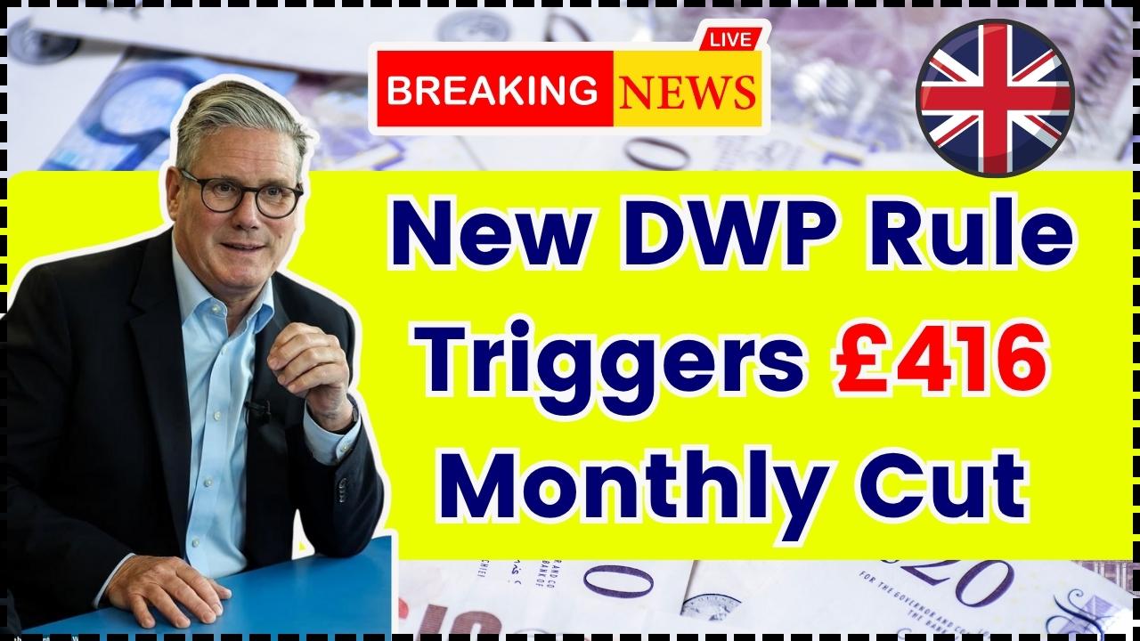 New DWP Rule Triggers £416 Monthly Cut