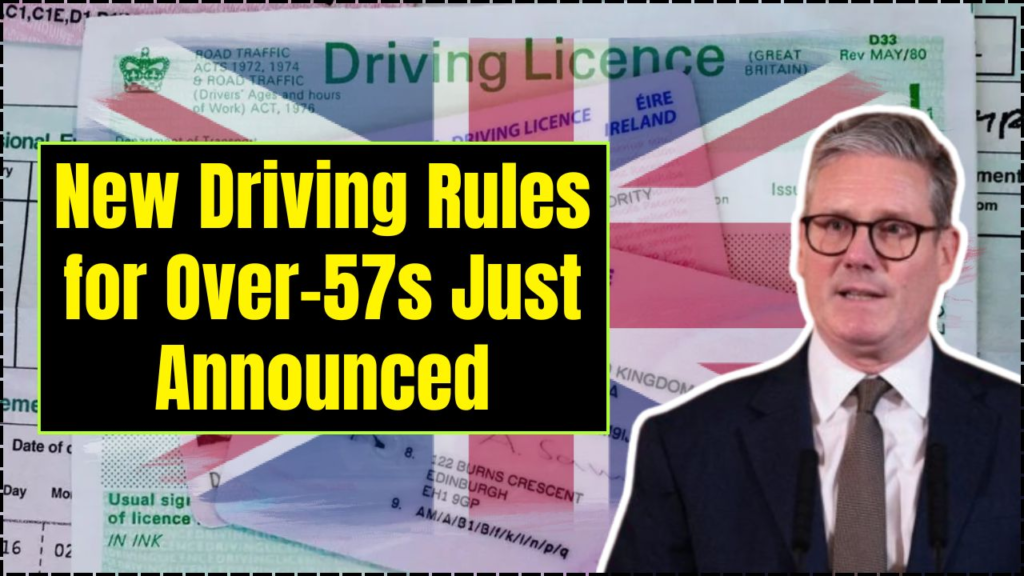 New Driving Rules for Over-57s Just Announced