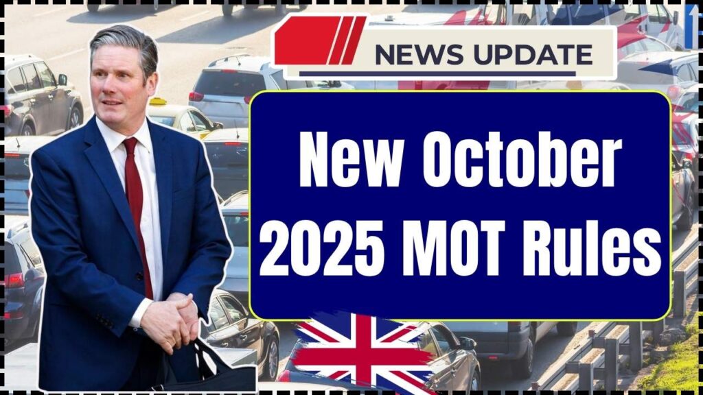 New October 2025 MOT Rules Explained: What Drivers Need to Know 1 New October 2025 MOT Rules