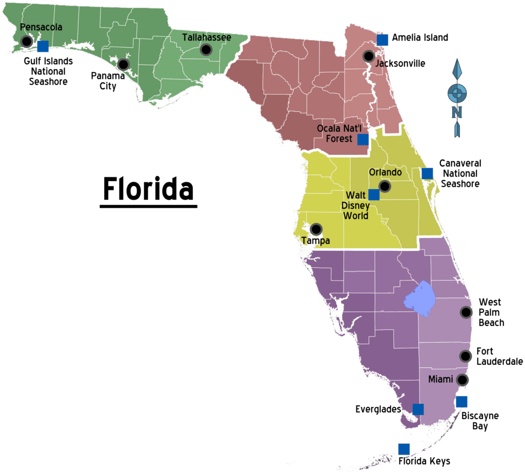 Florida’s Minimum Wage Gets a Boost – Here’s How Much You’ll Earn in October 2025 3 Regions of Florida