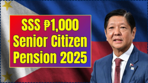 SSS ₱1,000 Senior Citizen Pension 2025