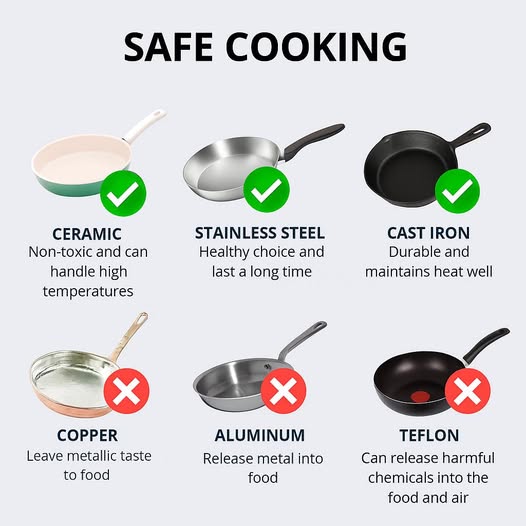 FDA Issues Urgent Warning: Popular Cookware Could Leak Dangerous Lead 4 Safe vs. Unsafe Cookware