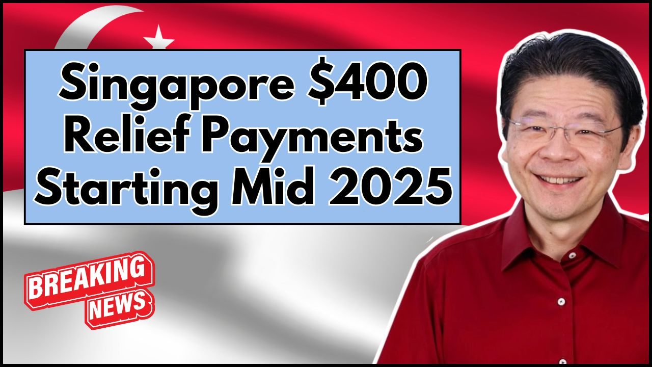 Singapore $400 Relief Payments Starting Mid 2025