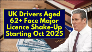UK Drivers Aged 62+ Face Major Licence Shake-Up Starting Oct 2025 – Are You Ready for the New DVLA Rules? 12 UK Drivers Aged 62+ Face Major Licence Shake-Up Starting Oct 2025