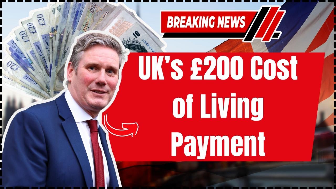 UK’s £200 Cost of Living Payment