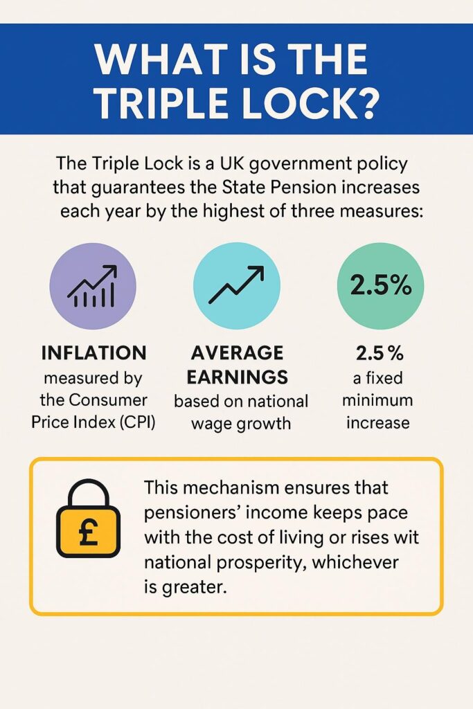 State Pension Set to Rise Again in 2026 – Find Out Exactly How Much You’ll Get 2 What is Triple Lock