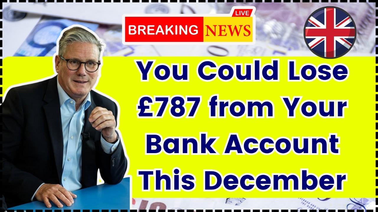 You Could Lose £787 from Your Bank Account This December