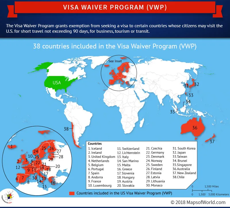 U.S. Expands Visa Waiver Program in October 2025; Find Out If Your Country Made the List! 2 countries included in the Visa Waiver Program