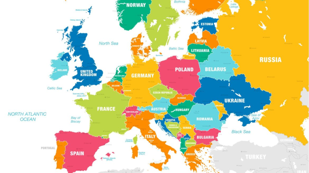 Commande De Plusieurs Milliards Pour Une Entreprise D’Armement Allemande Nouveau Char Schakal Pour La Bundeswehr 2 Carte de l’Europe montrant les pays participants au programme Schakal